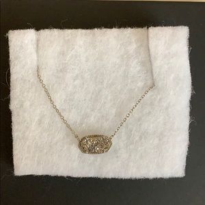 Silver druzy Stone fro Kendra Scott